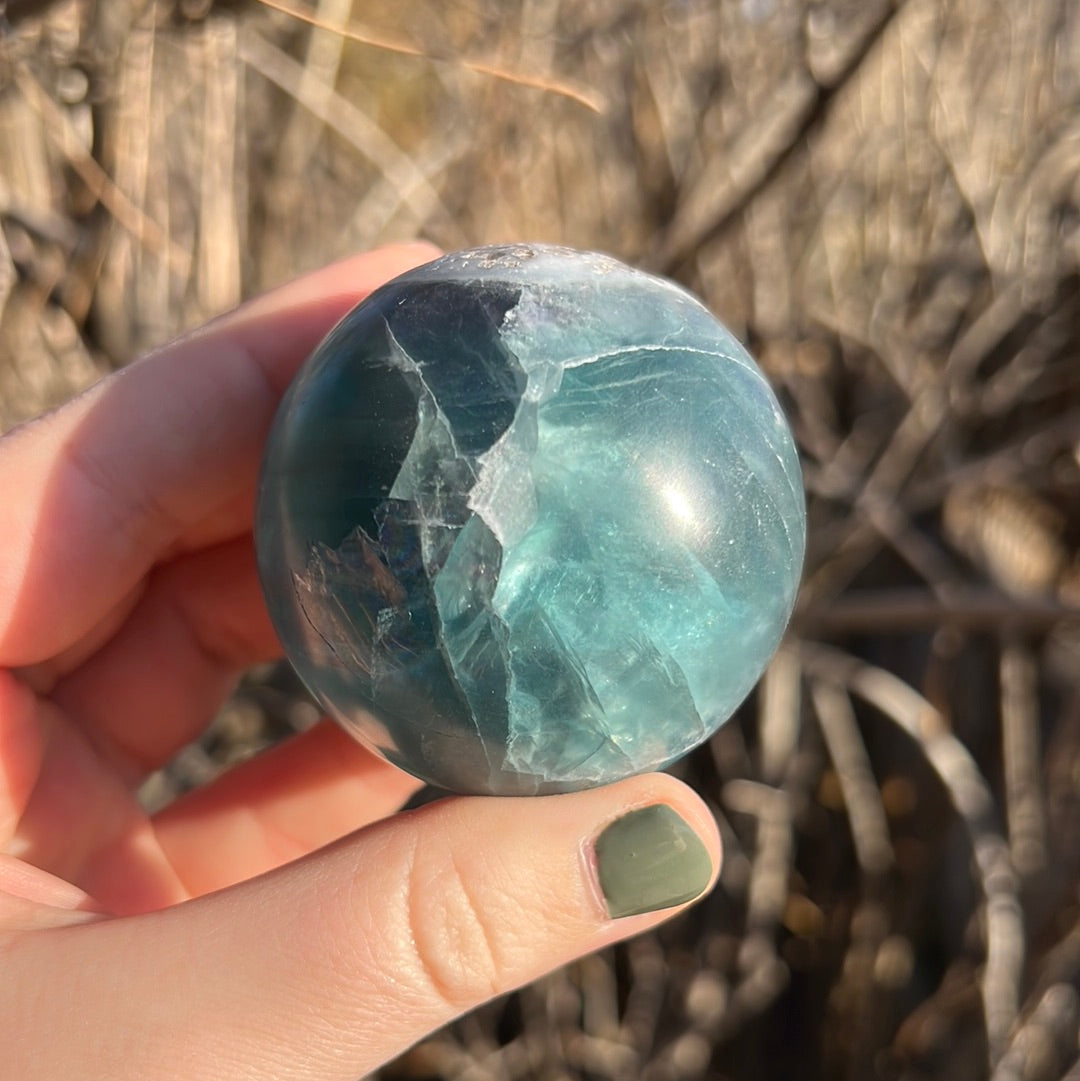 Mexican Fluorite Sphere