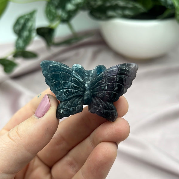 Rainbow Fluorite Butterfly