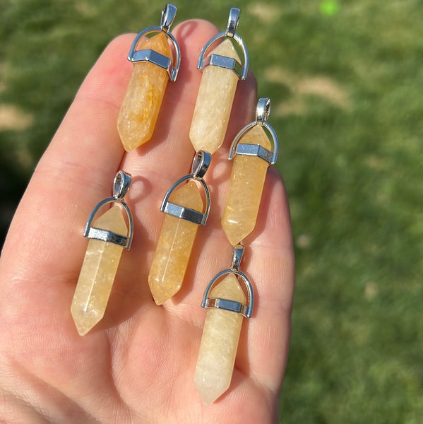 Yellow Aventurine Pendant