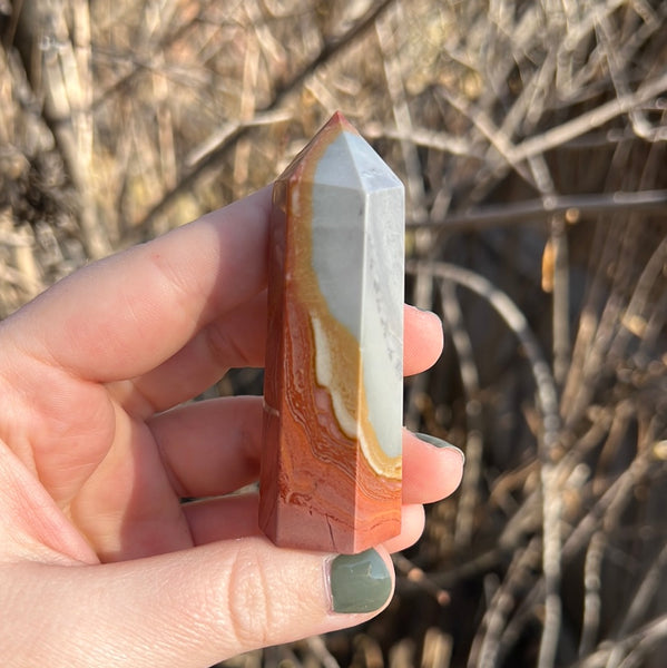 Polychrome Jasper Tower