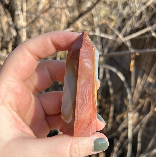 Polychrome Jasper Tower