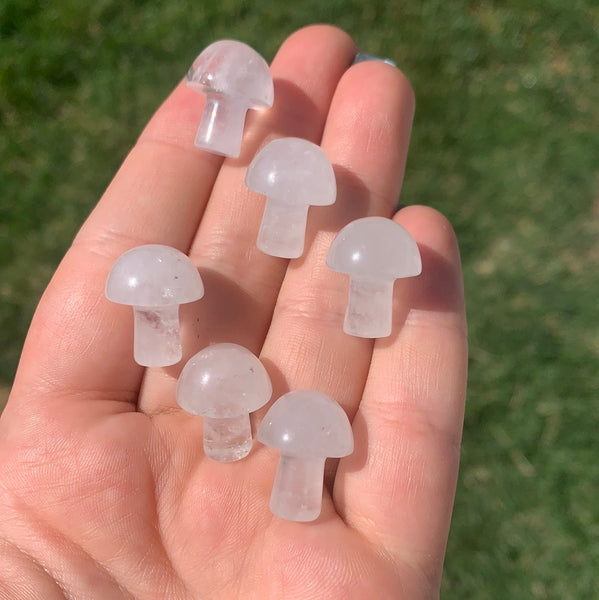 Clear Quartz Mushroom