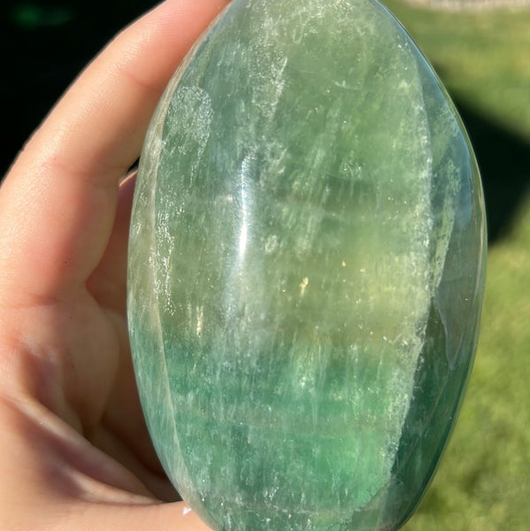 Green Fluorite Freeform - B