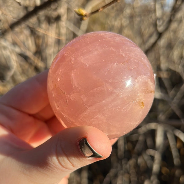 Rose Quartz Sphere