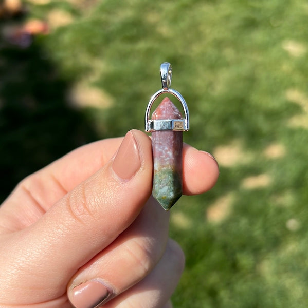 Moss Agate Pendant