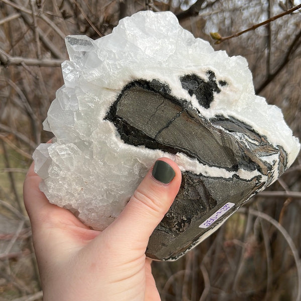 Apophyllite & Stilbite Cluster