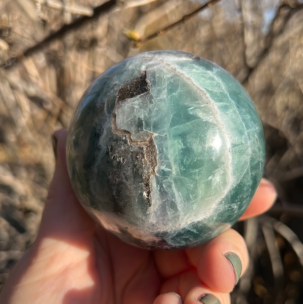 Mexican Fluorite Sphere