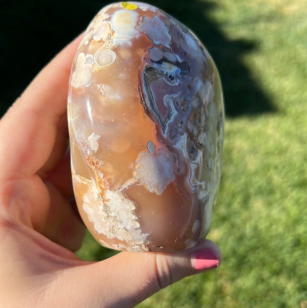 Flower Agate Freeform