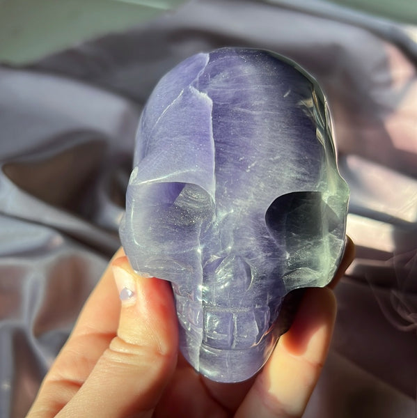 Large Fluorite Skull - C