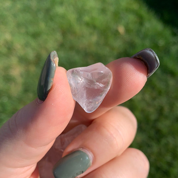 Clear Quartz Tumbles