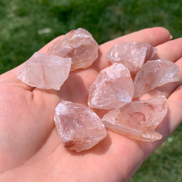 Raw/Rough Fire Quartz