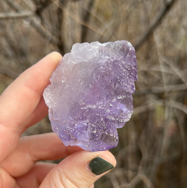 Purple Cubic Fluorite