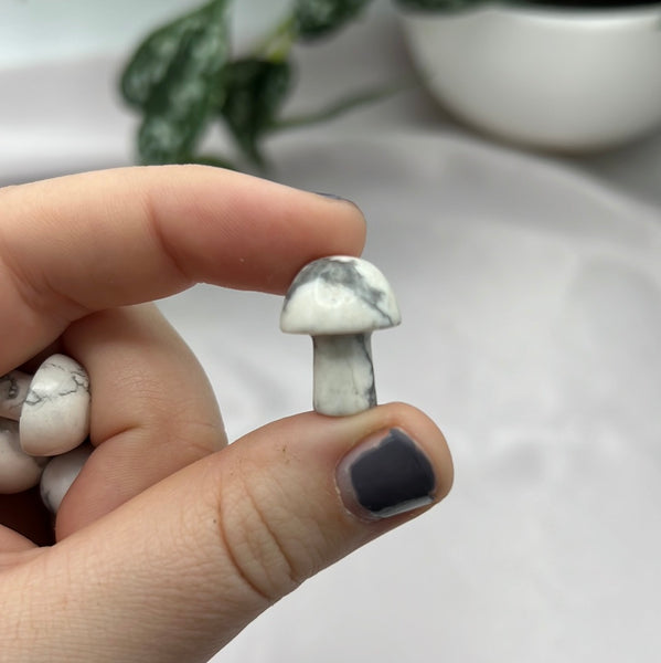 Howlite Mushroom