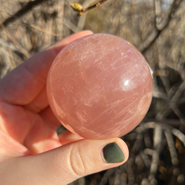 Rose Quartz Sphere