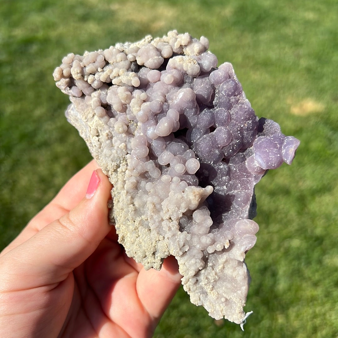 Grape Agate Cluster - B