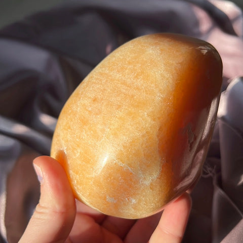 Orange Calcite Freeform