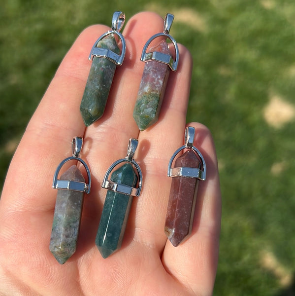 Moss Agate Pendant