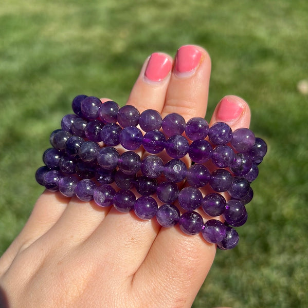 Amethyst Bracelet (Higher Quality)