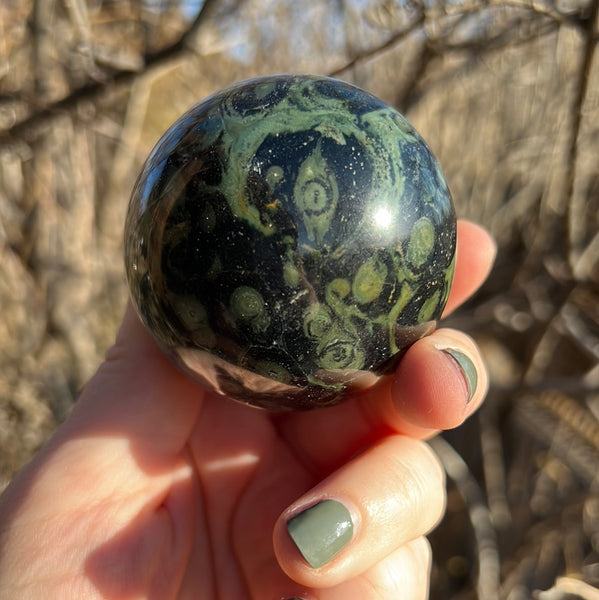 Kambaba Jasper Sphere