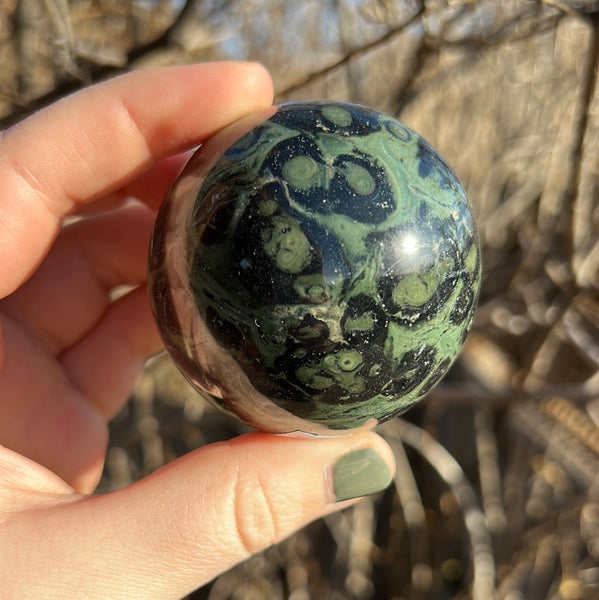 Kambaba Jasper Sphere