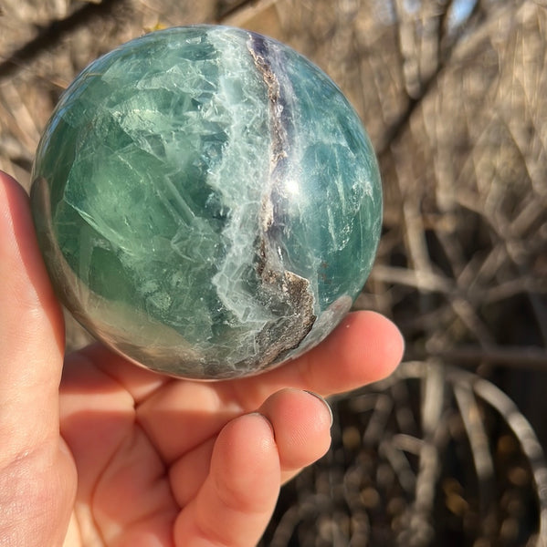 Mexican Fluorite Sphere