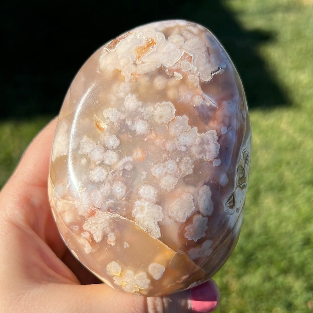 Flower Agate Freeform