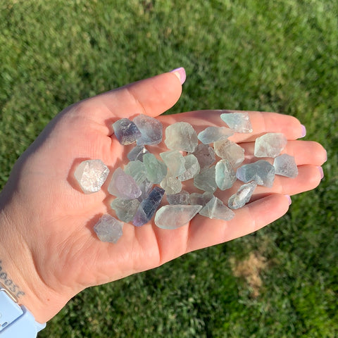 Raw Fluorite Chips