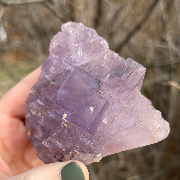 Purple Cubic Fluorite