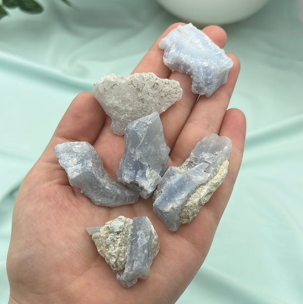 Raw Blue Lace Agate