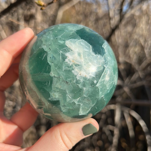 Mexican Fluorite Sphere