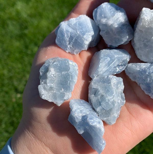 Rough/Raw Blue Calcite