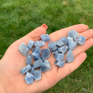 Rough/Raw Blue Calcite