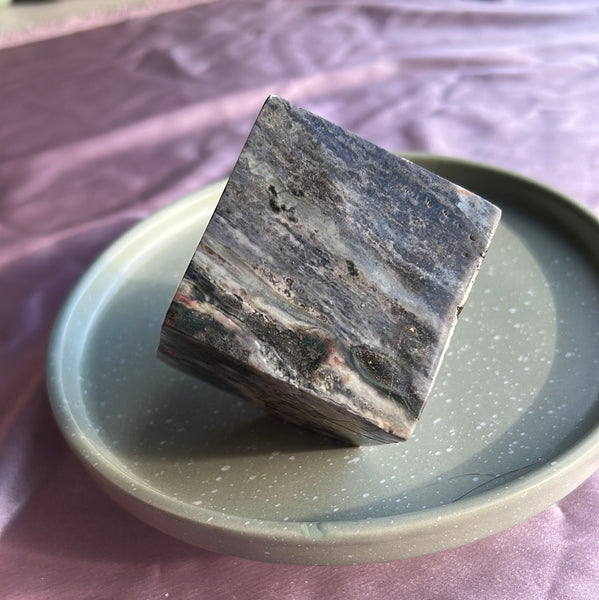 Ocean Jasper Cube - B