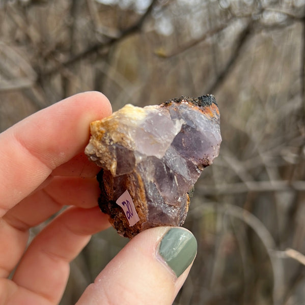 Purple Cubic Fluorite