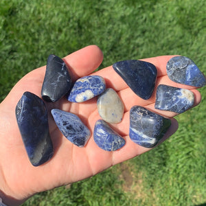 Tumbled Sodalite