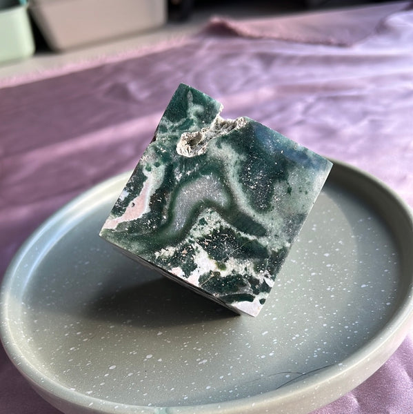 Ocean Jasper Cube - C