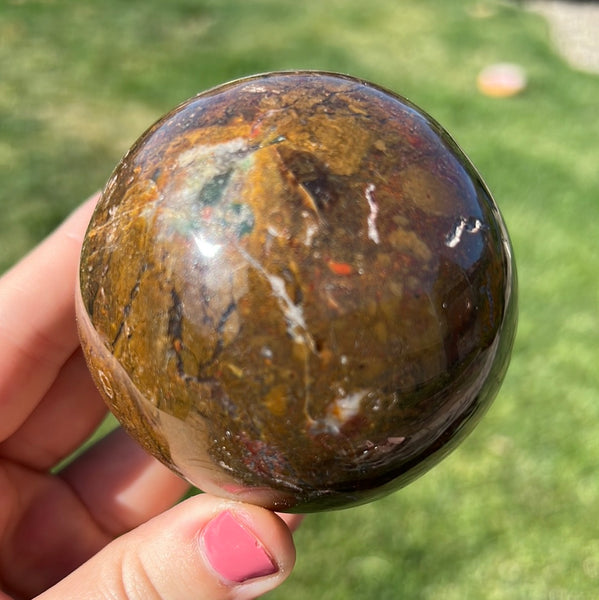 Ocean Jasper Sphere