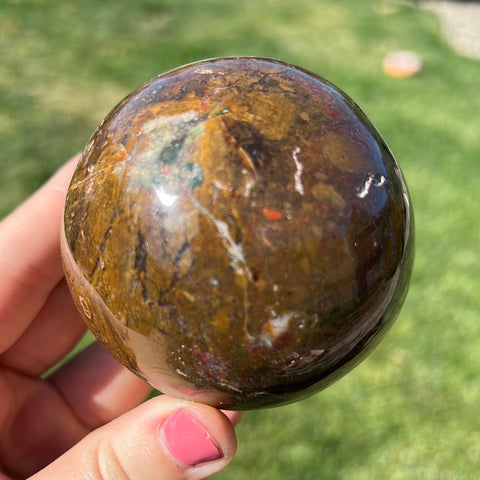 Ocean Jasper Sphere