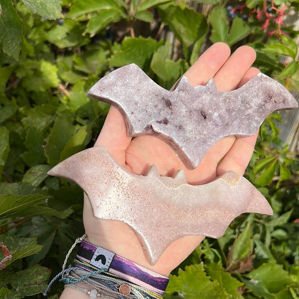 Pink Amethyst Bats