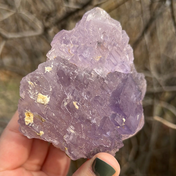 Purple Cubic Fluorite