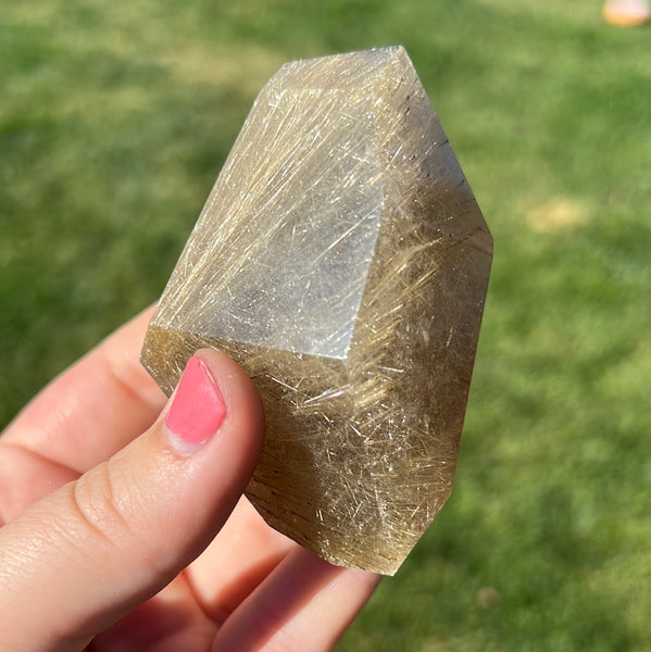 Rutile Quartz Freeform