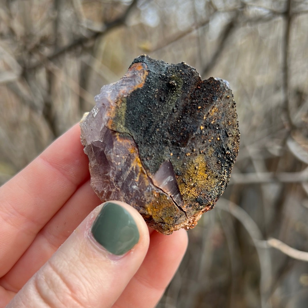 Purple Cubic Fluorite