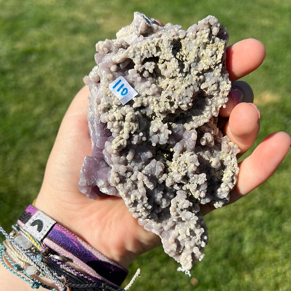 Grape Agate Cluster - B