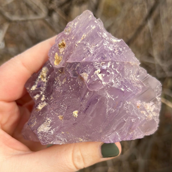 Purple Cubic Fluorite