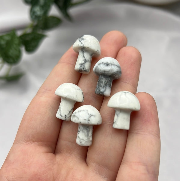 Howlite Mushroom