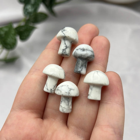 Howlite Mushroom