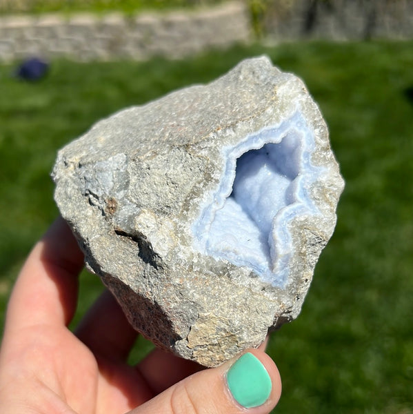 Raw Blue Lace Agate - 3