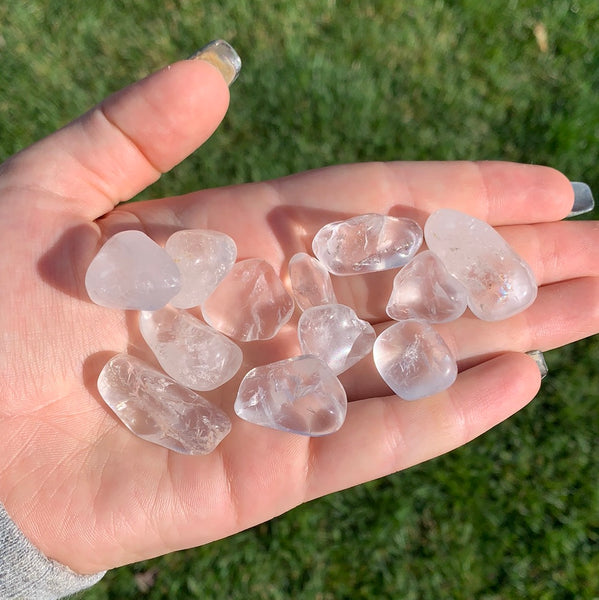 Clear Quartz Tumbles