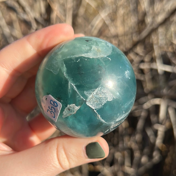 Mexican Fluorite Sphere