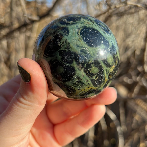 Kambaba Jasper Sphere